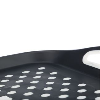 Taca prostokątna MOLLY 45x32cm 8872 antracyt 