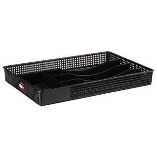 Wkład do szuflad ażurowy MOLLY 7743 antracyt 