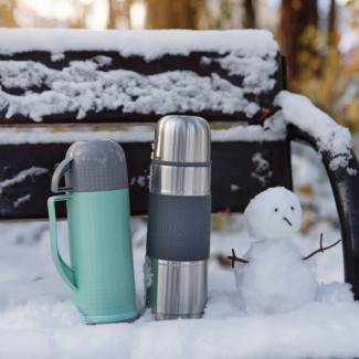 Termos plastikowy MOBI 0,45l B3505 