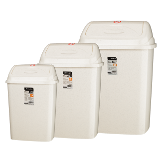 Kosz uchylny ALFI 7,5l 24210 beżowy 