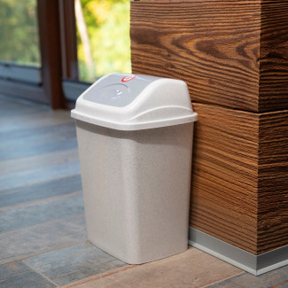 Kosz uchylny ALFI 7,5l 24210 beżowy 