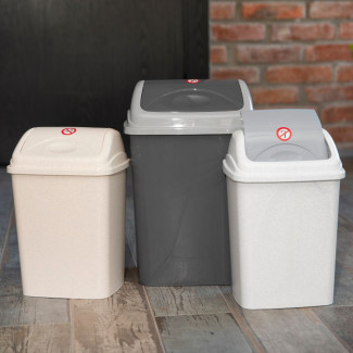 Kosz uchylny ALFI 7,5l 24210 beżowy 