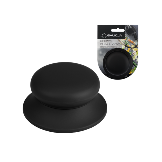 Silikonowy uchwyt do pokrywy szklanej 4121 czarny