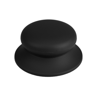 Silikonowy uchwyt do pokrywy szklanej 4121 czarny