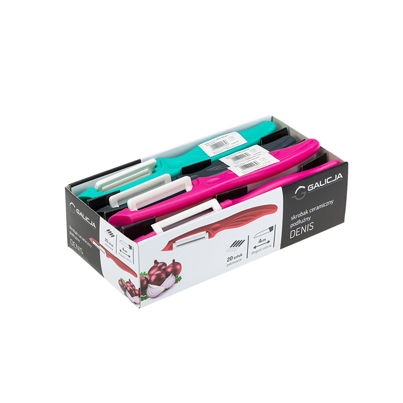 Skrobak ceramiczny podłużny DENIS 20165 (display 20 sztuk)