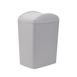 Kosz uchylny SLIM 5l 28315 szary