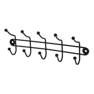 Wieszak ścienny 5 ramienny BLACK 23102