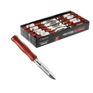 Skrobak do warzyw podłużny TOMAS 20168 (display 20 sztuk)