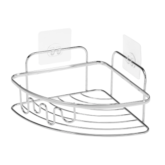 Półka łazienkowa narożna AXEL 28265 chrom