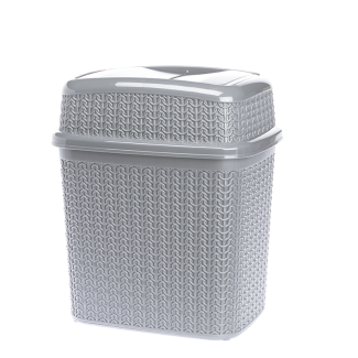 Kosz uchylny WILLOW 10l 22779 szary jasny