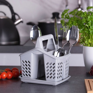 Ociekacz na sztućce COLORADO 29978 szary