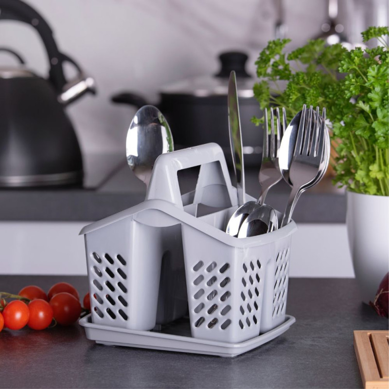 Ociekacz na sztućce COLORADO 29978 szary