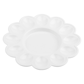 Talerz na jajka PP 24cm 15152 