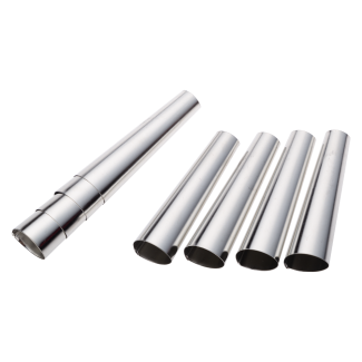 Komplet foremek do rurek PLATINO 9cm 8 sztuk 10966