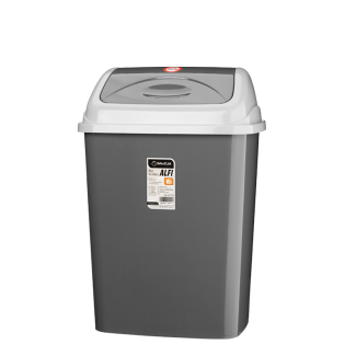 Kosz uchylny ALFI 16l 24211 szary 