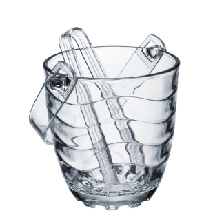 Pojemnik na lód ze szczypcami GALA 04484