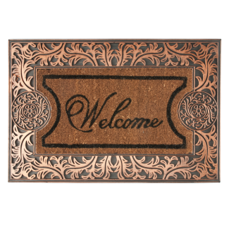 Wycieraczka gumowo kokosowa LUCAS 60x40cm 6548 wzór 1