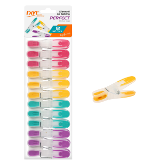 Klamerki do bielizny PERFECT 12szt. 01023