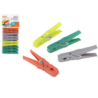 Klamerki do bielizny STRONG 20szt. 01019