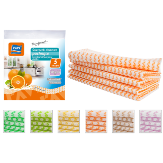 Pachnące ściereczki domowe 30x60cm 5szt. 00441