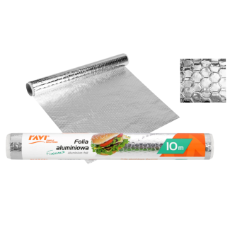 Folia aluminiowa tłoczona 10mx28,5cm rolka 00138