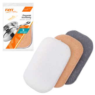 Zmywak kuchenny SZORSTKI 3szt 00532