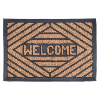 Wycieraczka gumowo kokosowa FRED 60x40cm 26407 wzór 6