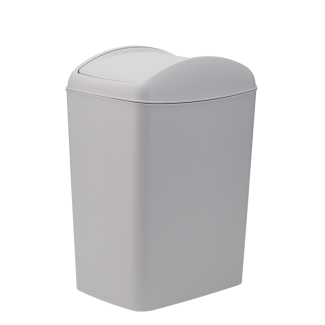 Kosz uchylny SLIM 20l 28321 szary