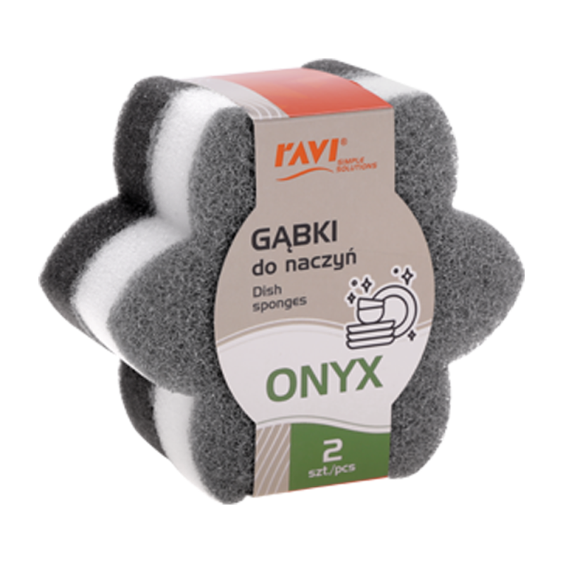 WG Zmywak kuchenny Onyx 2szt (Ravi)