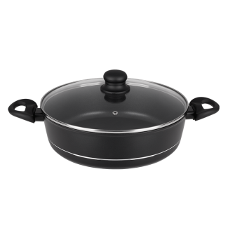 Patelnia głęboka ROYAL 28cm z dwoma uchwytami 29876