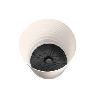 Doniczka SWING 14cm 07485 krem