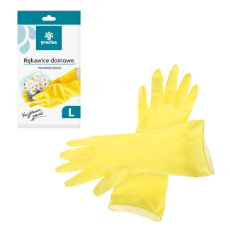 GRATKA Rękawice domowe L, 1 para 00995