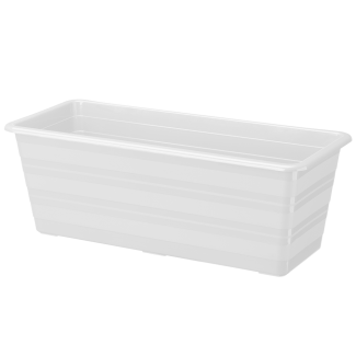 Doniczka balkonowa DRACO 40cm 29275 biały