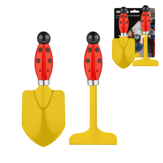 Zestaw narzędzi dla dzieci BIEDRONKA 2 sztuki 27335