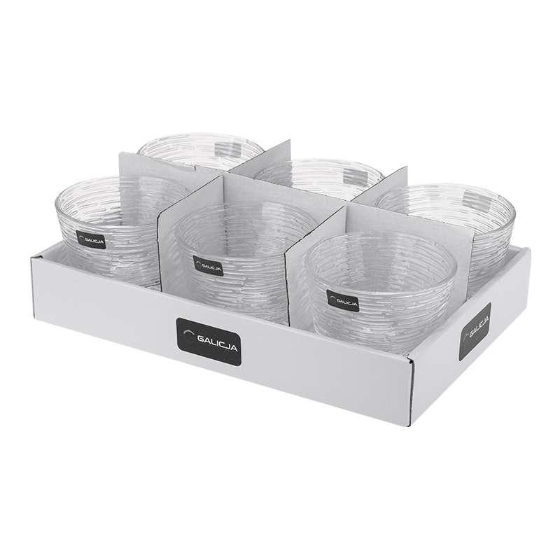 Pucharek HARMONY 290ml 32838 (tacka 6 sztuk) wzór 2