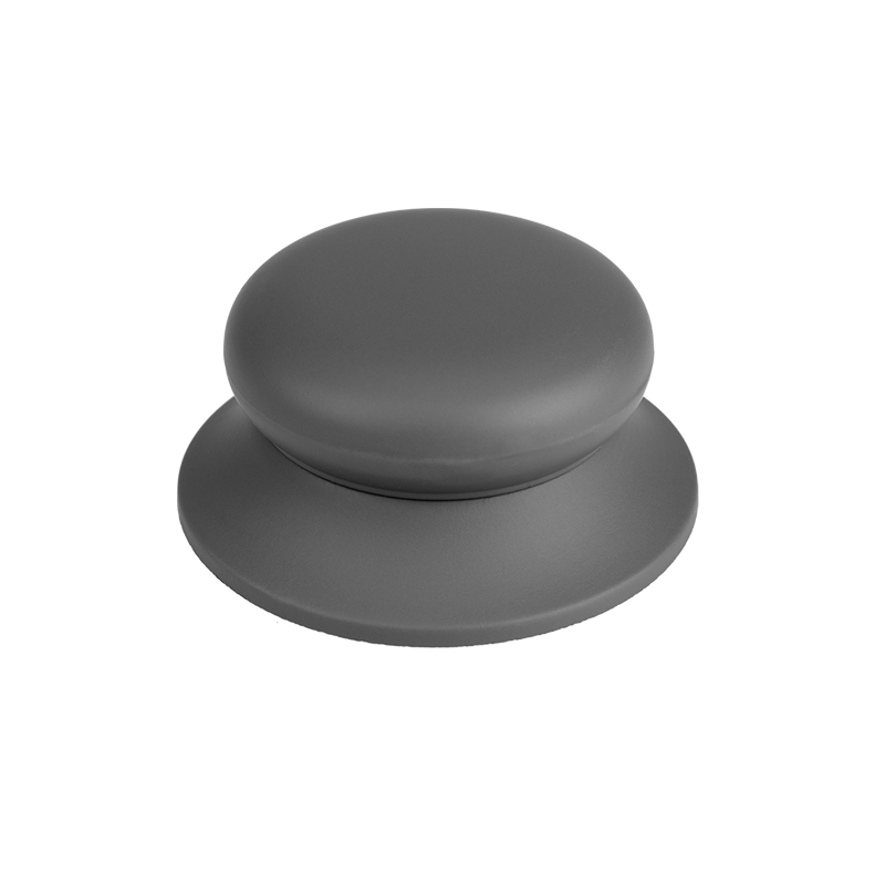 Silikonowy uchwyt do pokrywy szklanej 4121 szary