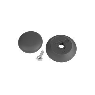 Silikonowy uchwyt do pokrywy szklanej 4121 szary