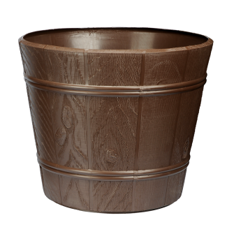 Doniczka DREWNOPODOBNA 6 38cm 7212 brąz
