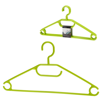 Komplet wieszaków obrotowych LOGAN COLOR 5 sztuk 0606 zielony