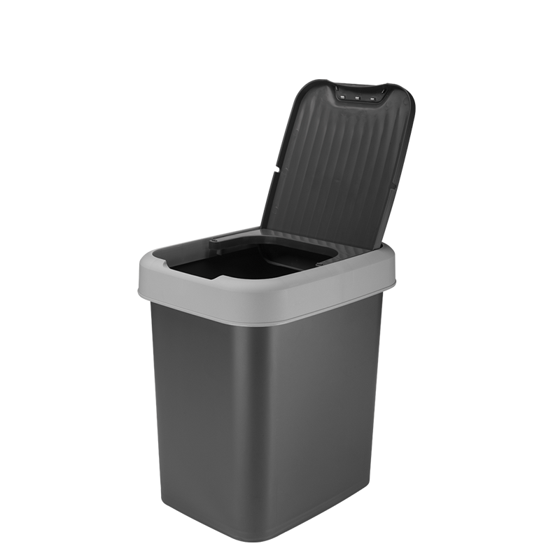 Kosz uchylny VALOR 12l 17415 szary ciemny