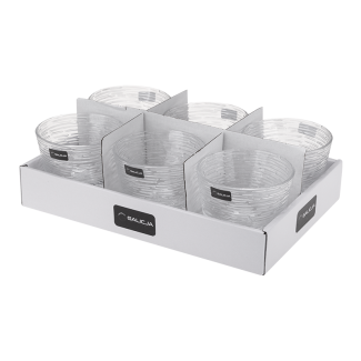 Pucharek HARMONY 290ml 32838 (tacka 6 sztuk) wzór 1