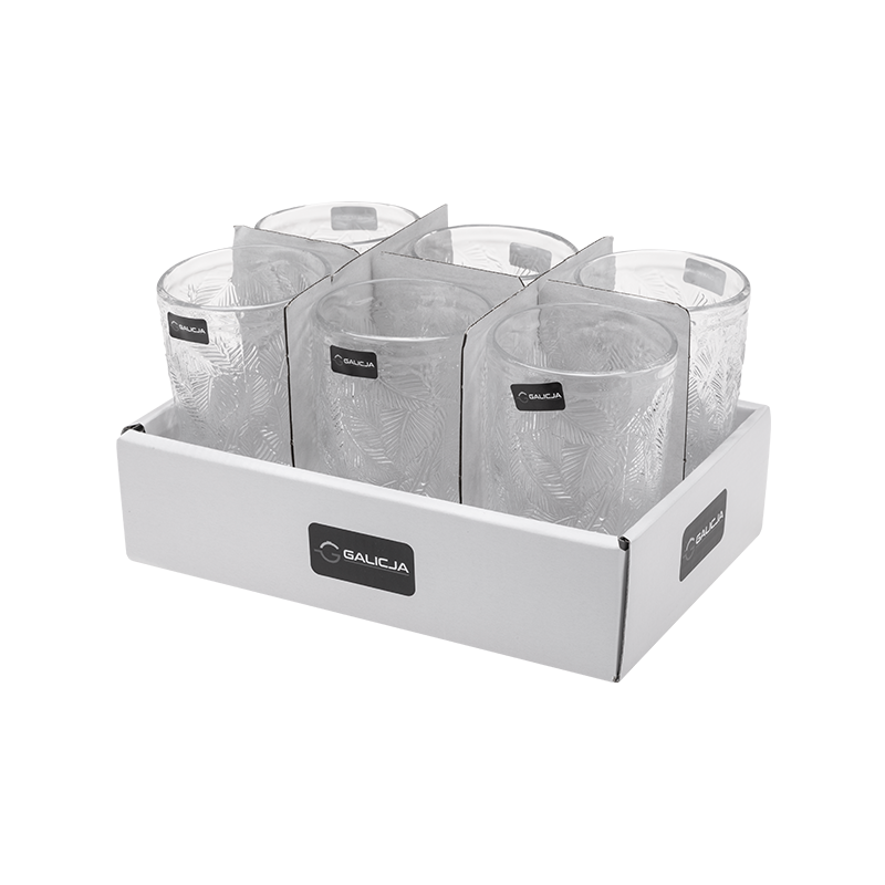 Szklanka wysoka BLATTER 390ml 33262 (tacka 6 sztuk)