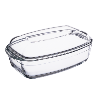 Naczynie żaroodporne prostokątne z pokrywą TERMICA 6,5l 21597