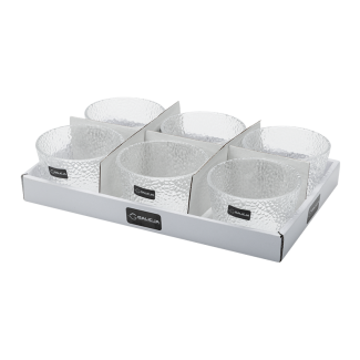 Pucharek do lodów i deserów HARMONY 290ml 32616 (tacka 6 sztuk) wzór 3