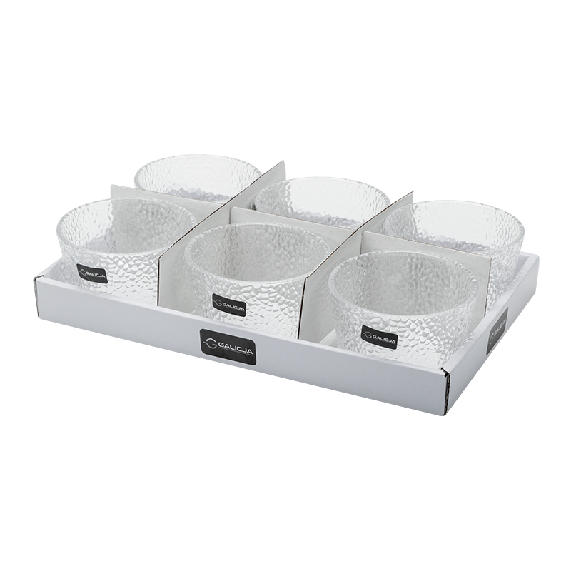 Pucharek do lodów i deserów HARMONY 290ml 32616 (tacka 6 sztuk) wzór 3