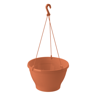 Doniczka wisząca MELROSE 26cm 07904 terakota