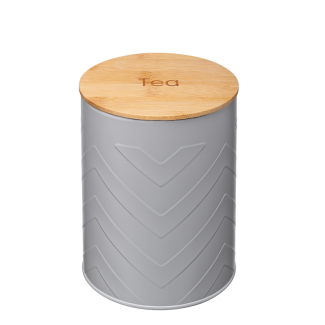 Pojemnik metalowy GOMERO TEA 32197 szary