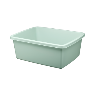 Miska prostokątna KASIA 9l/34x26,6cm 29563 miętowy