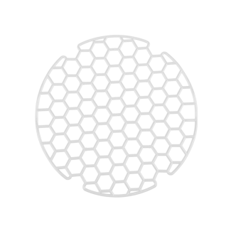 Kratka do zlewu miękka okrągła 7361 krem