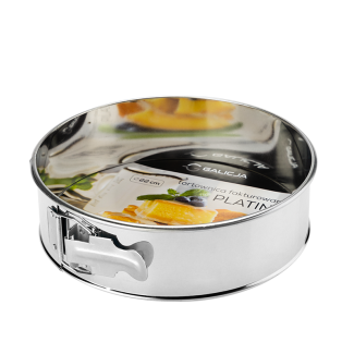 Tortownica fakturowana PLATINO 22cm 27230